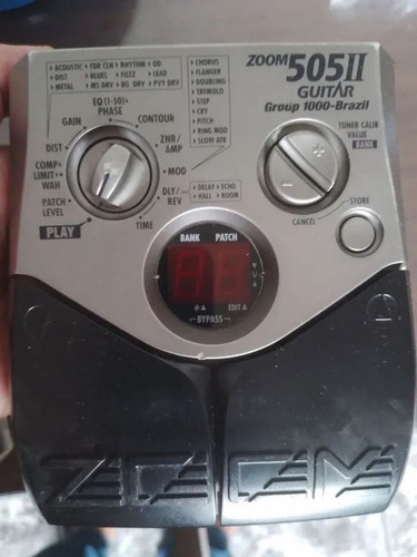 Pedaleira Zoom 505 Ii Com Manual E Fonte Cod 202 (Usado)