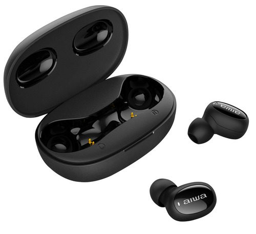 Auriculares In-ear Inalámbricos Aiwa Aw-twsd3u Bluetooth Tws Negro