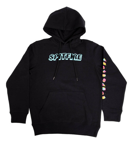 Polerón Niño Hoodie Spitfire Skate Like A Girl Negro