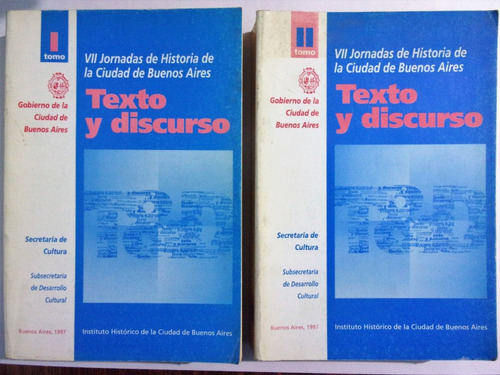 Vii Jornadas De Historia De La Ciudad De Buenos Aires - 1997