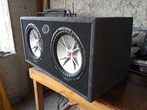 Imagen 4 de 8 de Cajon Kicker Cvr Bajos 12 1600watts/800rms Original.