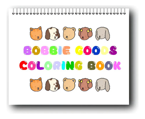 Libro Para Colorear Bobbie Goods De Opalina 80 Dibujos Carta