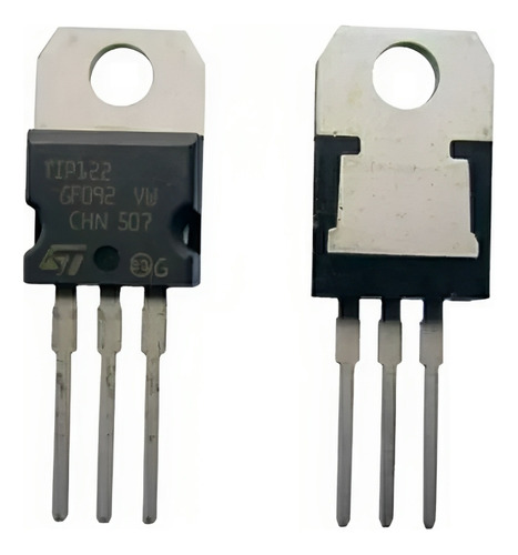 Transistor Darlington Tip122 (10 Peças) Tip 122 Ip122 P122