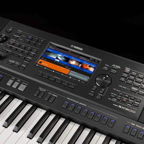 Yamaha Psrsx900 Teclado Profesional Con Ritmos Workstation Color Negro