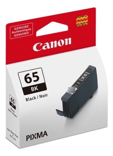 Cartucho De Tinta Canon Cli-65 Bk Amr - Negro