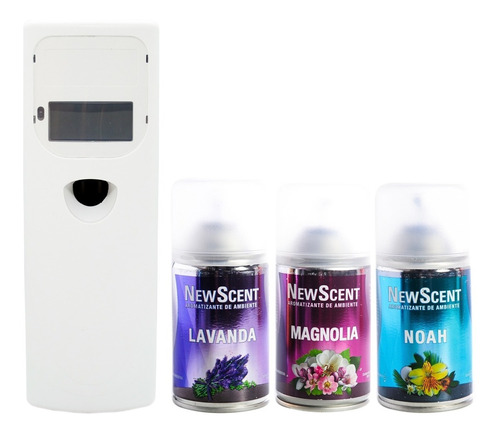 Newscent Dispenser Automático + 3 Aromatizadores Cuotas