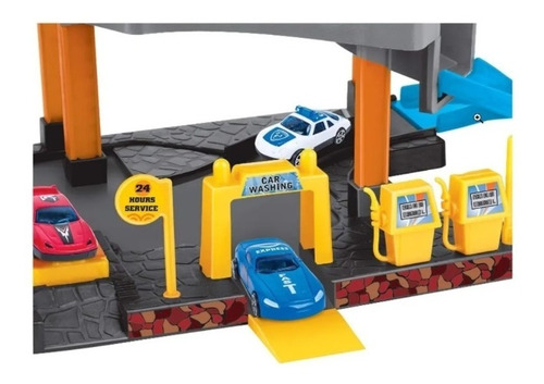 Infantil Garage Estacionamiento 3 Autos Incluidos Parking D Infantil Garage Estacionamiento 3 Autos Incluidos Parking D