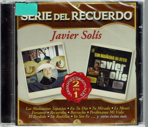 Serie Del Recuerdo Javier Solis 2 En 1 Versiones Originales