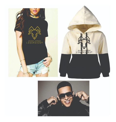 Sudadera Playera Y Cojin  Daddy Yankee Legendaddy