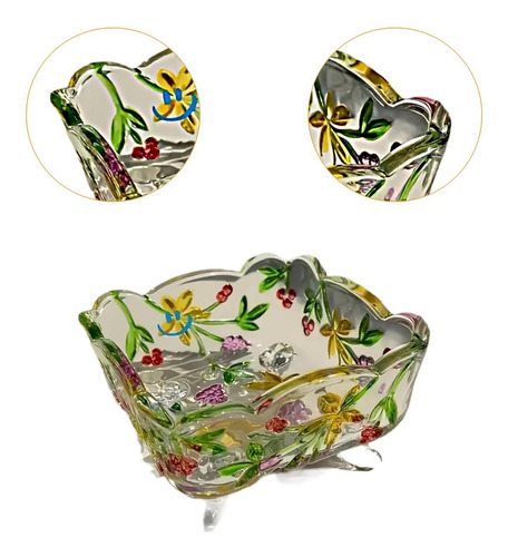 Plato Decorativo Para Dulces, Frutero Compatible Con