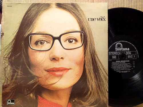 Nana Mouskouri - Une Voix - Lp Vinilo Frances Año 1972