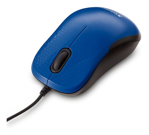Imagen 1 de 1 de Mouse Verbatim Optico Cable Usb Silencioso Azul 70233
