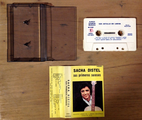 Sacha Distel Sus Primeros Sucesos Cassette