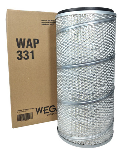 Filtro Ar Wega Wap331 Para Ford Cargo 6.6 1114 85-86