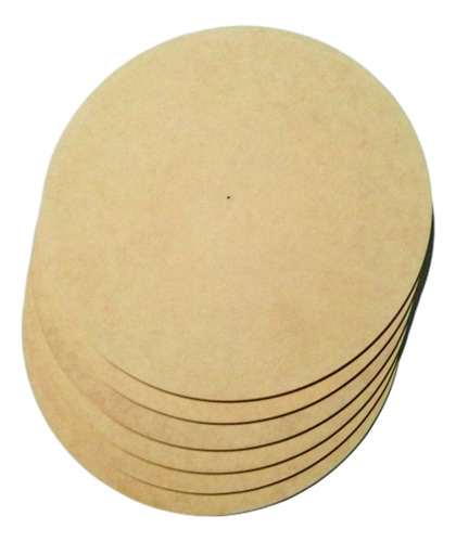 Circulo Bajo Plato Mdf 36 Cm De Diámetro 2.5 Mm (100 Piezas)