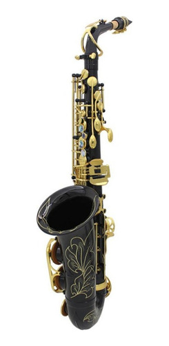 Finest Brass Black Eb Saxofón Alto Sax Con Bag Mouthpiece
