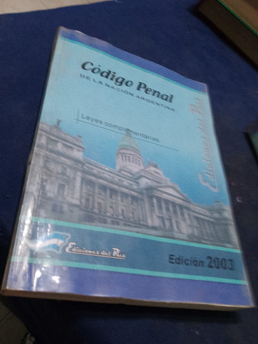Libro Código Penal Edicion 2003