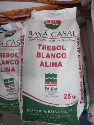 Semillas De Trébol Blanco (trifolium Repens) X 10 Kg