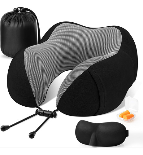 Almohada De Cuello Relajante Para Viaje Cojín Soporte Cómodo