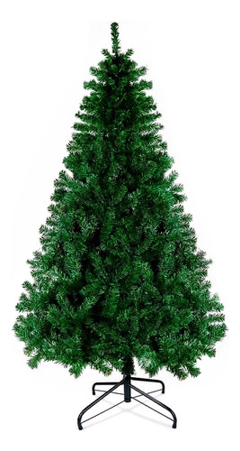 Árbol Pino De Navidad Verde 180cm Armado Fácil