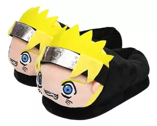 Sapatos De Felpa De Anime Naruto, Felpa Do Inferno
