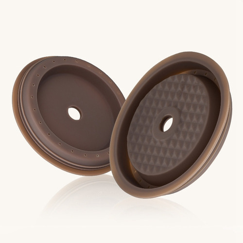// 2 Tapones Reutilizables Para Rellenar Cápsulas Vertuo Y