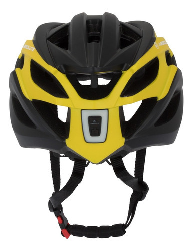 Capacete Absolute Wild Flash Pre/amarelo C/ Led Usb