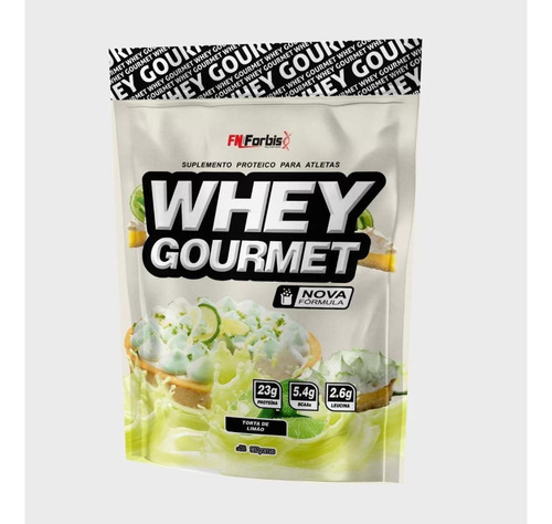 Whey Gourmet 900g Fn Forbis (best) Whey 25g Proteinas+brinde Sabor Torta de limão