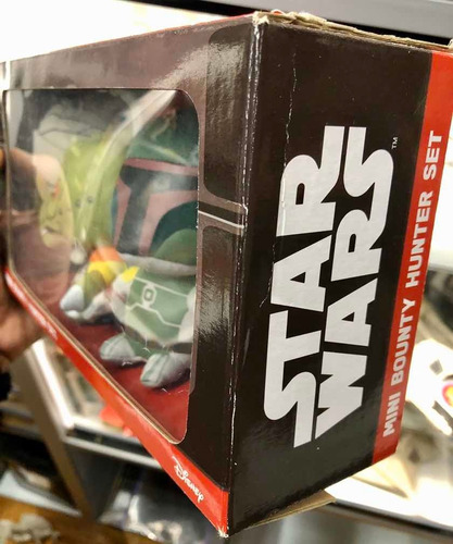 Star Wars Peluches Set Bounty Hunter Boba Fett Bossk Ig-88