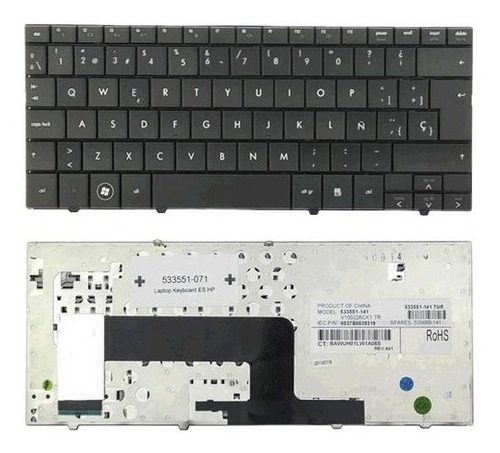 Teclado Hp Compaq Cq10-100 Cq10-110 Cq10-120 Cq10-130 Esp