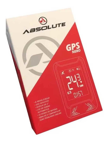 Imagem 6 de 6 de Gps Absolute Nero Preto Sincroniza Com Strava