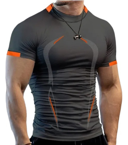 Camisetas Deportivas Compresión Secado Rápido Polera Fitness