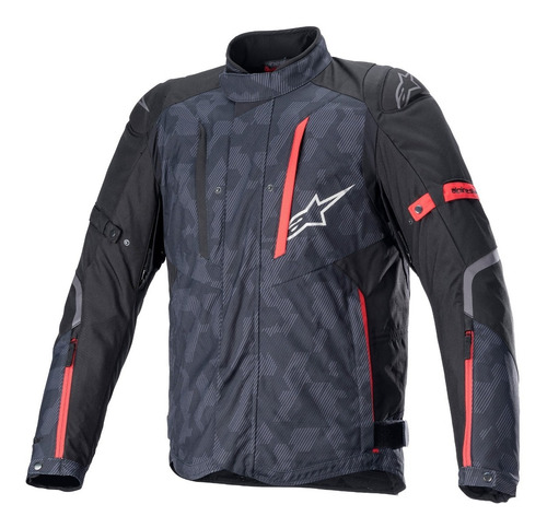 Chamarra Moto Alpinestars Touring Rx-5 Drystar Gris Camo