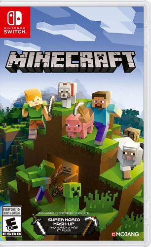 Imagen 1 de 8 de Minecraft Nintendo Switch Juego Fisico Sellado Sevengamer