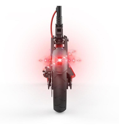 Imagen 6 de 12 de Monopatin Electrico Scooter Aut30km 500w Lcd Rojo U2