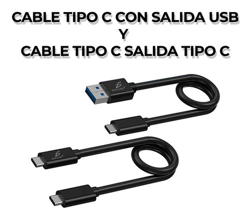 Case Para Ssd M.2 Protocolo Nvme Con Cables Tipo C & Usb 3.0