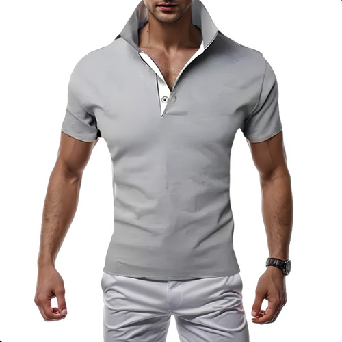 Polo De Tenis Para Hombre Playera Sartex Moda Casual Premium