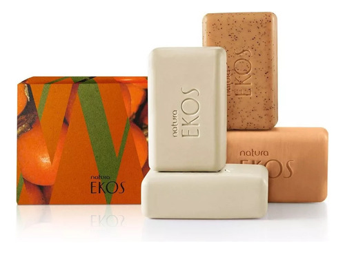 Ekos Tukuma 4 Jabones En Barra Cremosos Y Exfoliantes 100g