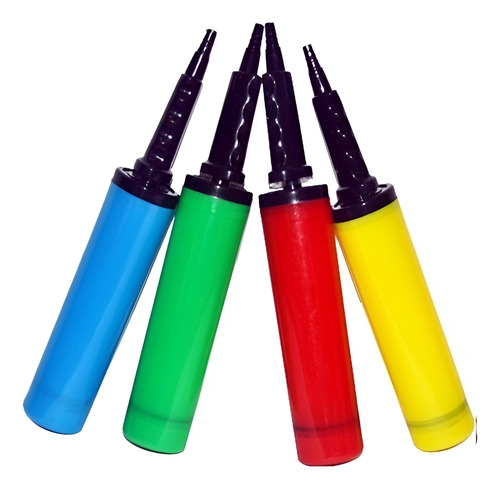 2 Unidades Bomba Inflador Globos Bolsas Inflables Manual