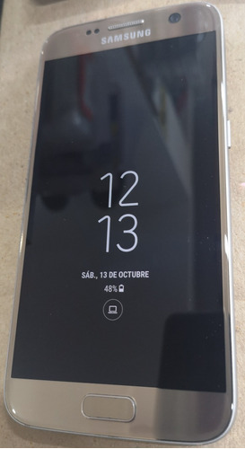 Samsung Galaxy S7 Flat 32gb Dorado, Liberado Libre Impecable