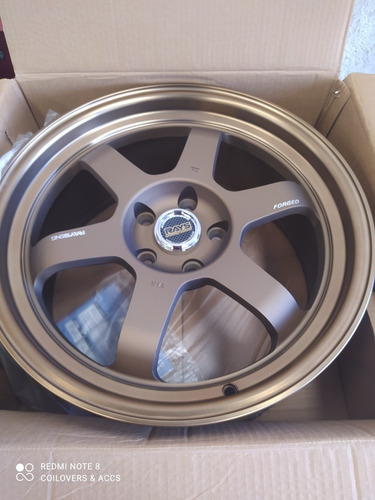 Rines 18x8 Rep Rays Color Bronce5x112