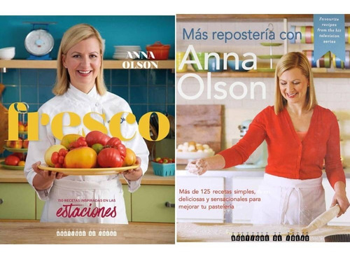 Pack Anna Olson - Mas Reposteria + Fresco