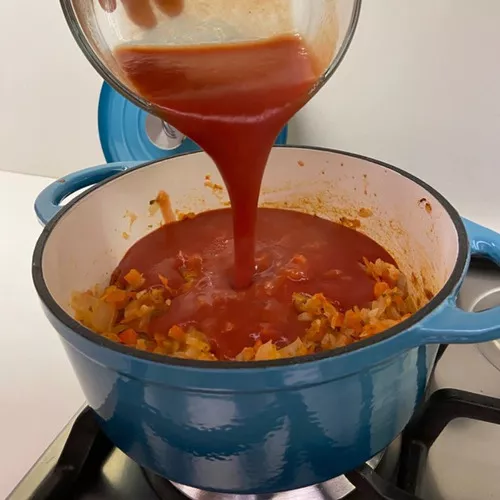 Olla de hierro fundido esmaltada