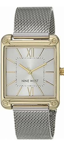 Nine West Reloj Dama, Unitalla, Plata