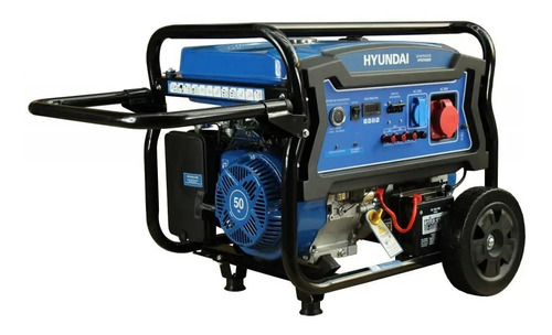 Generador Eléc/gasolina 6500w Trifásico 82hygt9250e Hyundai