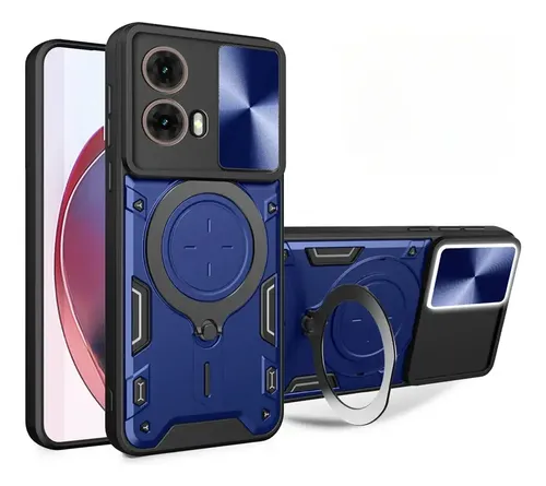 Custodia Motorola Moto G85 5G Pixfab Armour - Antiurto Con Anello Magnetico E Supporto, Colori Vari