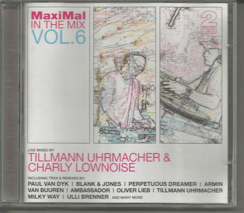 Tillmann Uhrmacher & Charly Lownoise - Maximal In The Mix Cd (Usado)