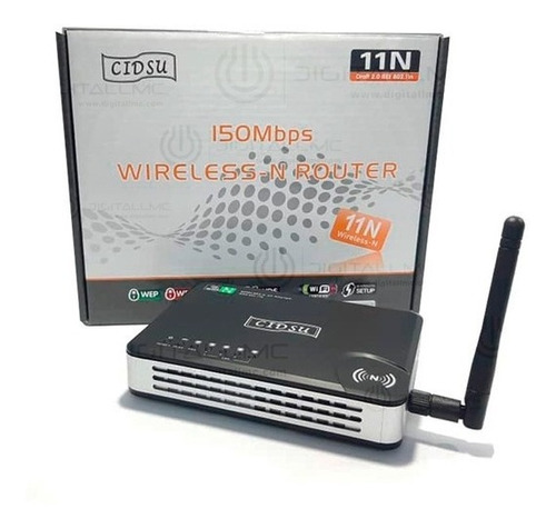 Router Inalambrico Wifi  150 Mbps 1 Antena 2.4ghz Tienda