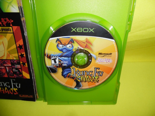Kung Fu Chaos Face Full Of Fists! Xbox Clásico (Usado)
