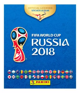 Álbum Copa Do Mundo Rússia 2018 Vazio - Capa Mole